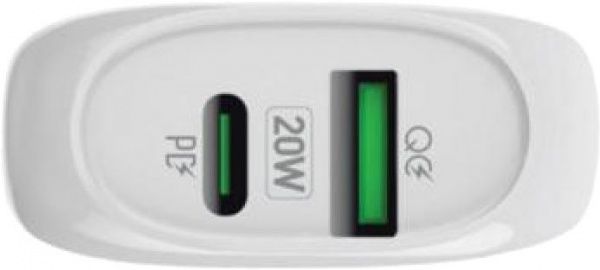 Зарядное устройство Intaleo TCQ/PD220 20 W White