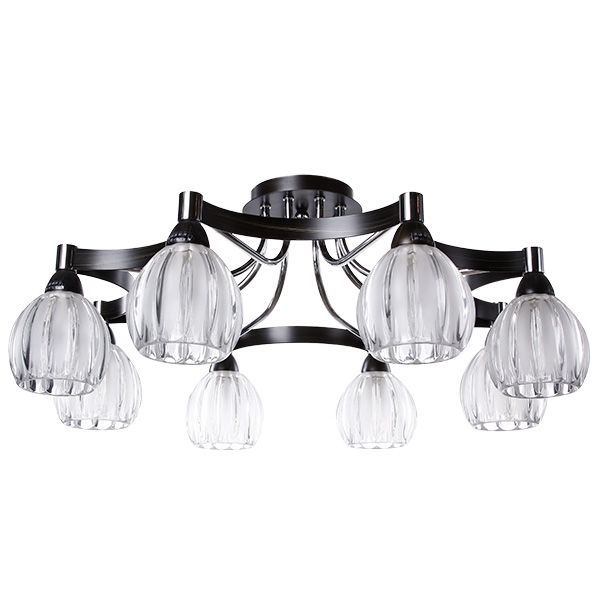 Люстра Altalusse INL-9246C-08 хром/венге