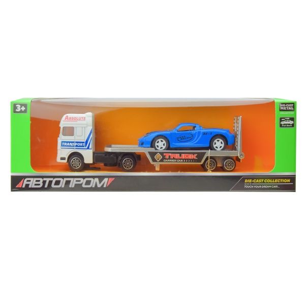 Автомодель Автопром 4 вида в ассортименте 1:50 7413