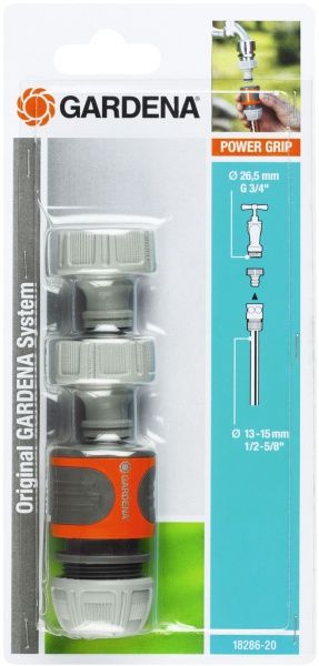 Набор Gardena для быстрого соединения шлангов 1/2