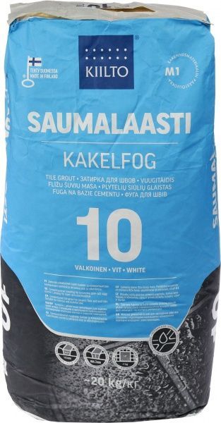 Фуга Kiilto Kesto 10 20 кг білий