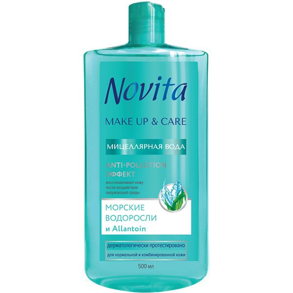 Мицеллярная вода Novita Make Up & Care 500 мл