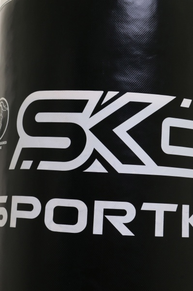 Боксерский мешок SPORTKO 130x35 см 50 кг черный