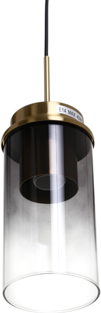 Підвіс Sensio Bresta 3x40 Вт E14 чорний/мідний LS-74662/3PB-E1440W