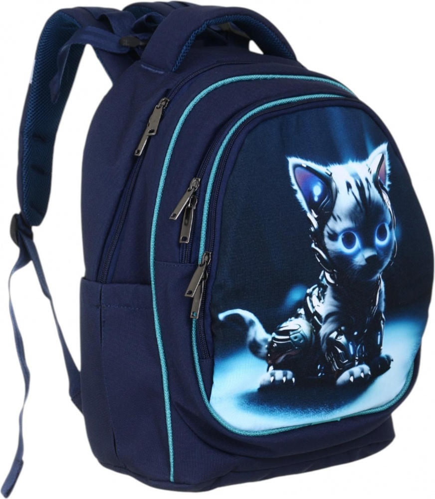 Рюкзак Nota Bene Роботы butterfly сияющий киберкотик 21 л 565/1590