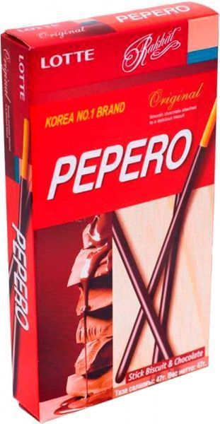 Соломка ЛОТТЕ в шоколадній глазурі 42,5 г (Pepero Original) 