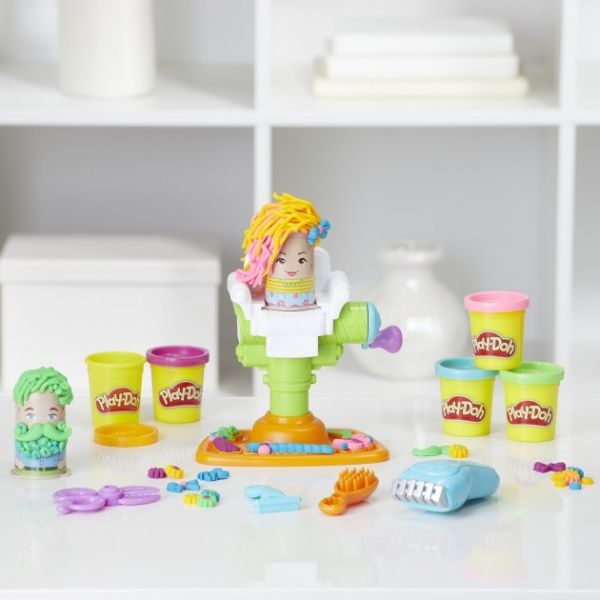 Ігровий набір Play-Doh Hasbro Божевільна Перукарня (E2930)