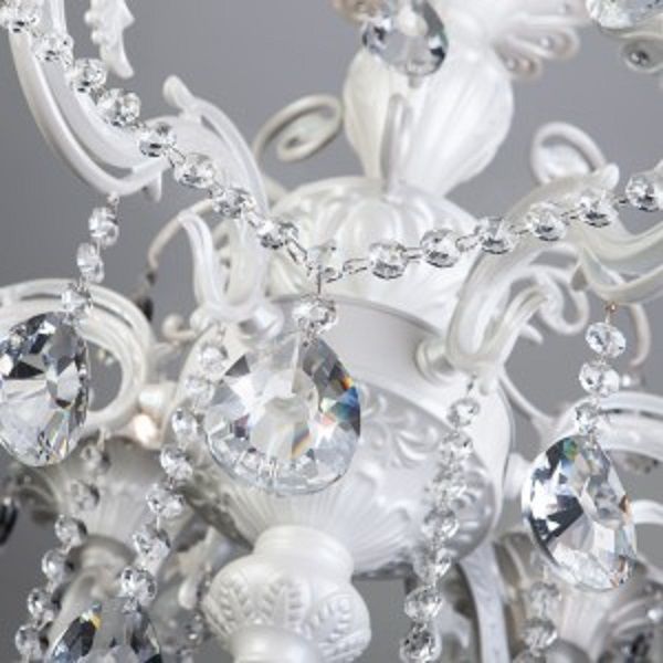 Люстра підвісна Strotskis Tivoli 6x60 Вт E14 білий 294/6 