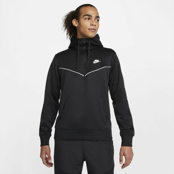 Джемпер Nike NSW REPEAT PK HZ HOODIE DD3773-010 р. M чорний