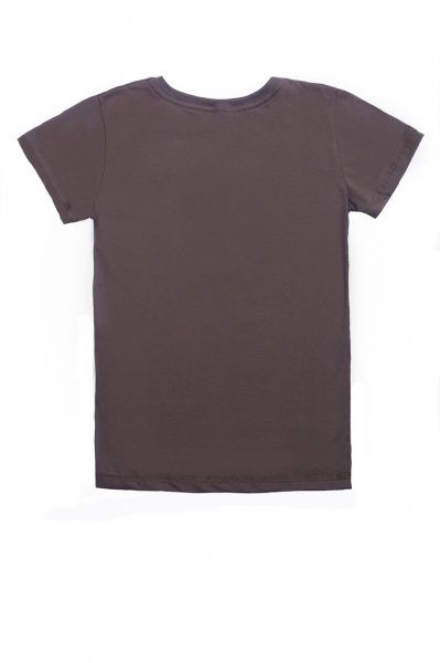 Футболка для мальчиков Luna Kids с принтом Get Up р.134 графит 