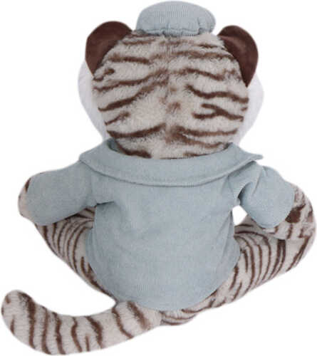 Сувенір новорічний тигр в кепці і піджаку 20 см 