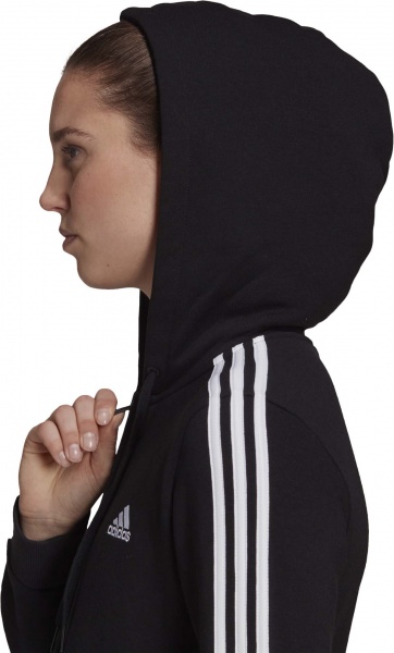 Джемпер Adidas W 3S FL FZ HD GM5567 р. L чорний