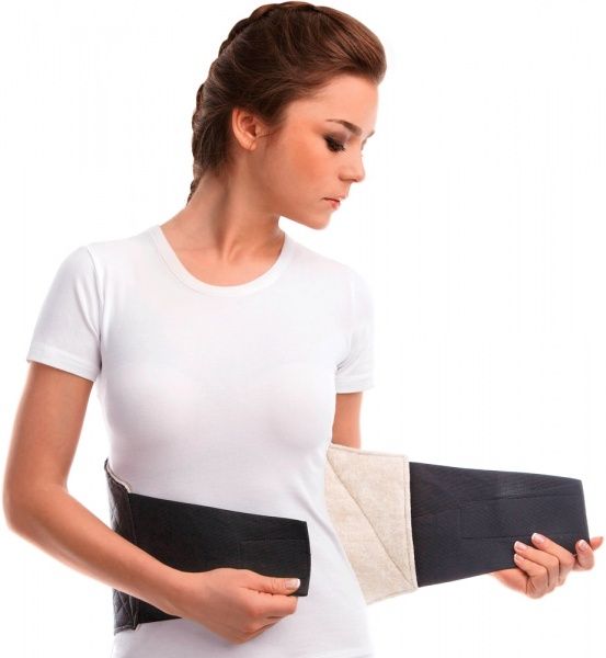 Бандаж Торос-Груп р. 111-120 см Тип 210 вовняний чорний 