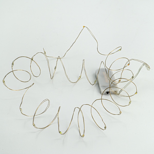 Декоративная гирлянда Altalusse (INL-2101B-20 Multicolor) встроенный светодиод (LED) 20 ламп 2 м 