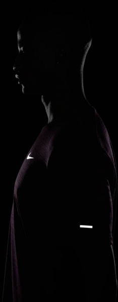 Футболка Nike M NK DF MILER TOP SS CU5992-610 р.L фіолетовий