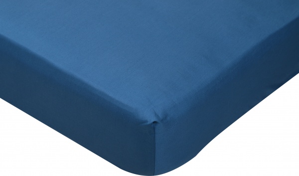 Простирадло на резинці 180x200+30 см синій La Nuit 