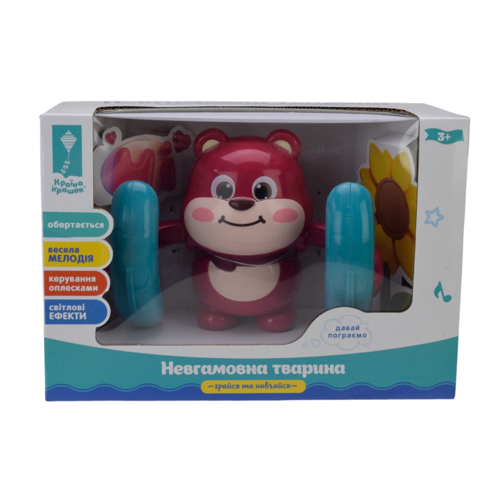 Іграшка музична Країна Іграшок Ведмедик PL-724-04