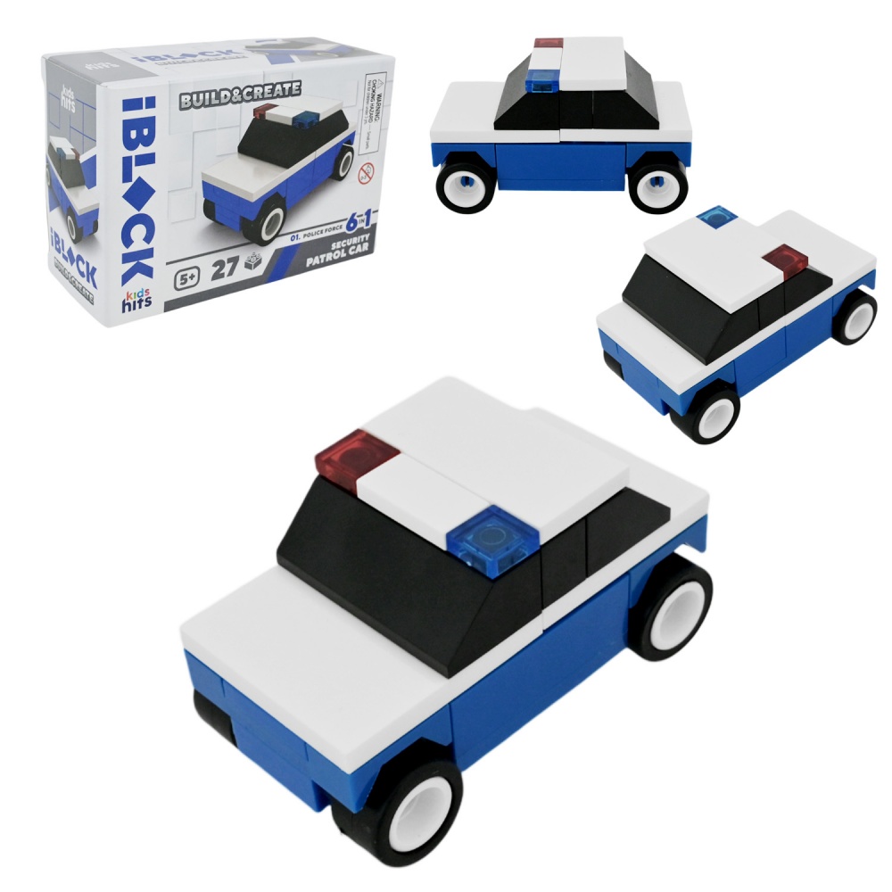 Конструктор Iblock Kids hits JUNIOR Полиция (в ассортименте) KH51/005