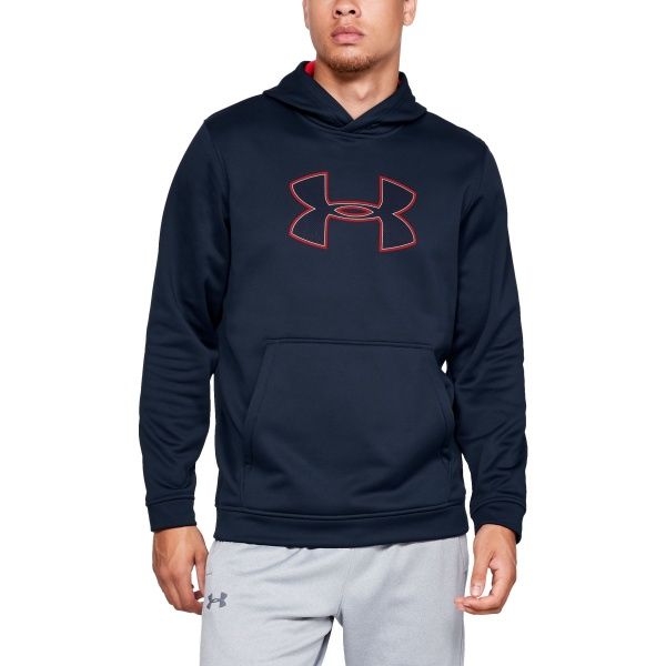 Джемпер Under Armour PERFORMANCE FLEECE GRAPHIC HOODY 1329743-408 р. M синій