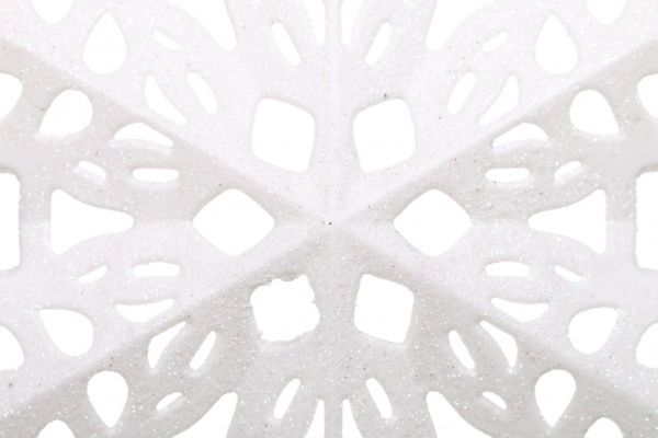 Декорація новорічна Сніжинка 28 см SD21-280W 