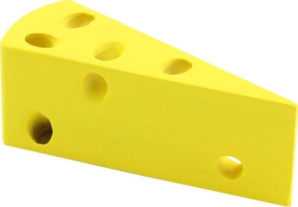 Шнуровка Іграшки з дерева Сыр Д264