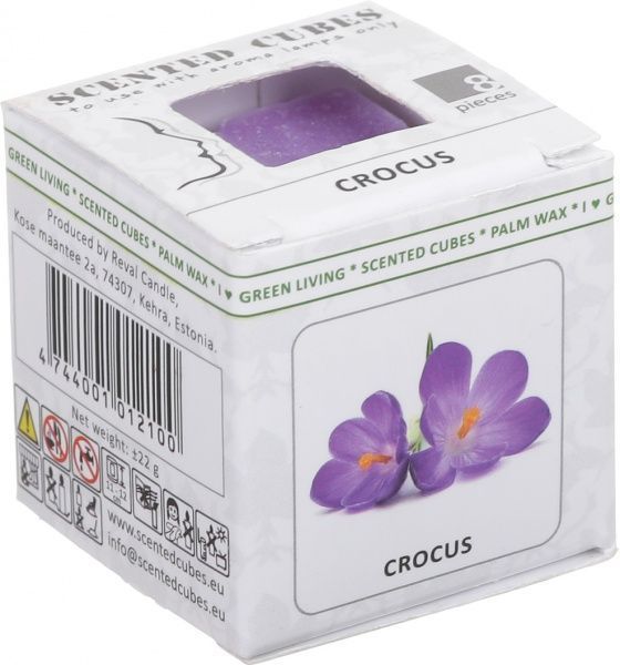 Набор кубиков Scented Cubes для аромалампы Крокус 