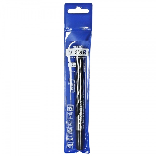 Сверло по дереву S&R Meister 12 х 150 мм 1 шт. 216820120