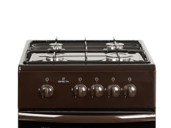 Плита газовая Greta GG 5770 MN 13 (B) (1470-00-20АА коричневая)