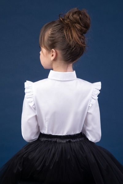Блуза Zironka 26-9043-1 р.128 белый 
