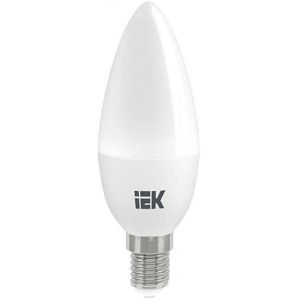 Лампа светодиодная IEK 9 Вт C35 матовая E14 220 В 4000 К 