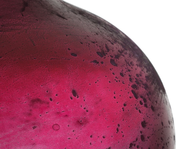 Ваза стеклянная San Miguel GARRAFA 34 л 56 см бургунд 