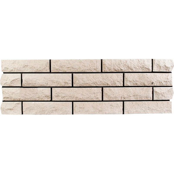 Кирпич гиперпрессованный Литос Скеля пустотелый белый