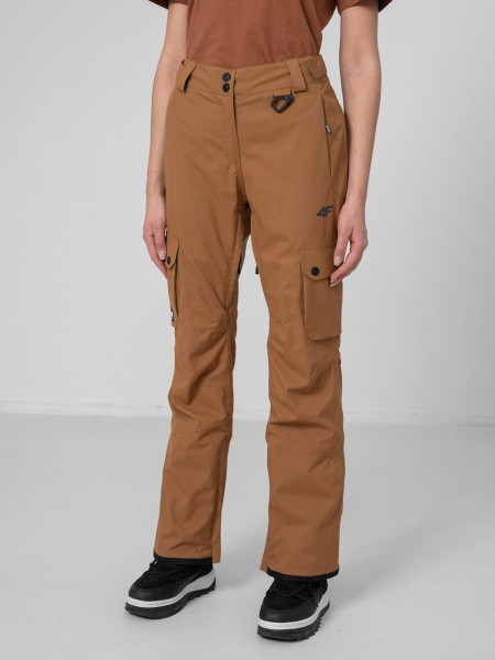 Штани 4F WOSNOWBOARD TROUSERS SPDS001 H4Z22-SPDS001-81S р. XS коричневий