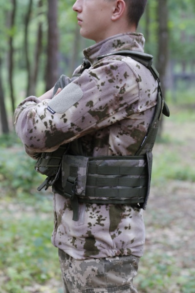 Плитоноска Тактическая Сordura, камуфляж 