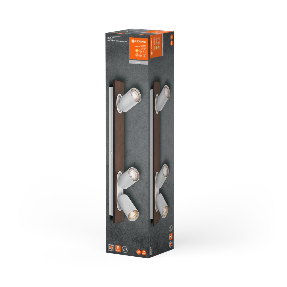 Спот Ledvance Mercury 3x3,4 Вт GU10 белый