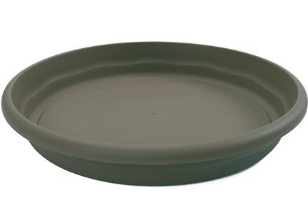 Піддон пластиковий Plastiken Terra Plato Redondas 7430 круглий сірий 