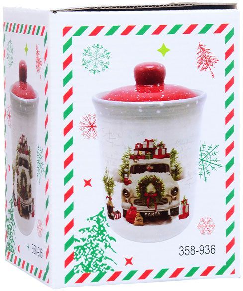 Банка для продуктов Новый год 560 мл 358-936 Lefard