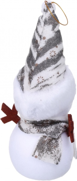 Подвеска Снеговик пенопласт микс 4 вида 20 см 