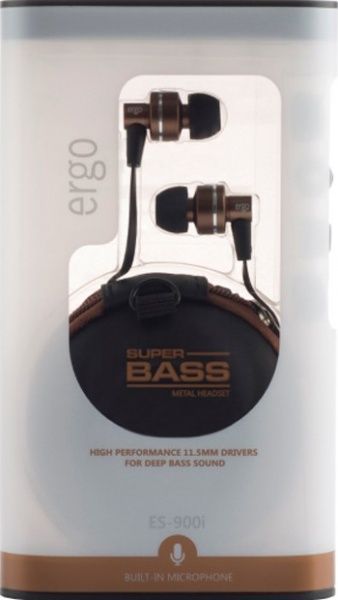 Гарнитура Ergo ES-200i bronze 