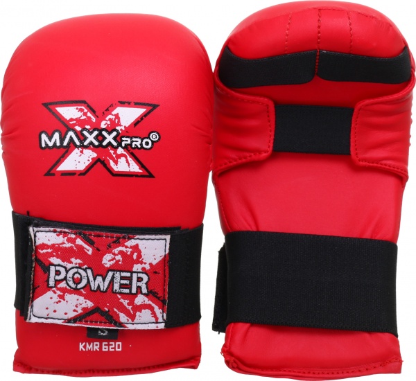 Рукавички для карате MaxxPro KMR-620 Soz червоний