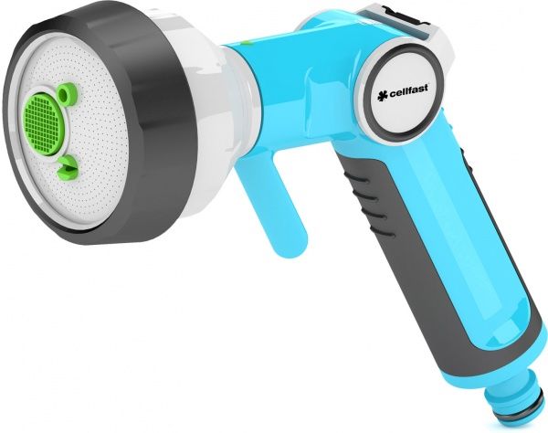 Комплект Cellfast Ergo з 4-функціональним пістолетним зрошувачем 3/4'' 53-545 