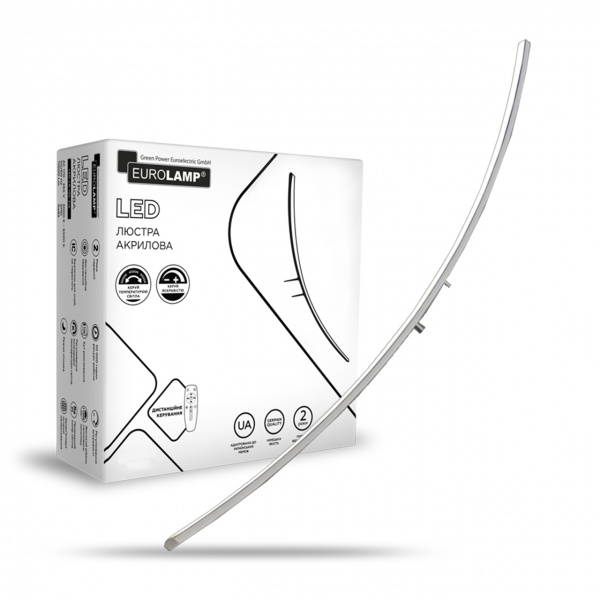 Люстра світлодіодна Eurolamp 40 Вт білий LED-LP-40-A34(white) 