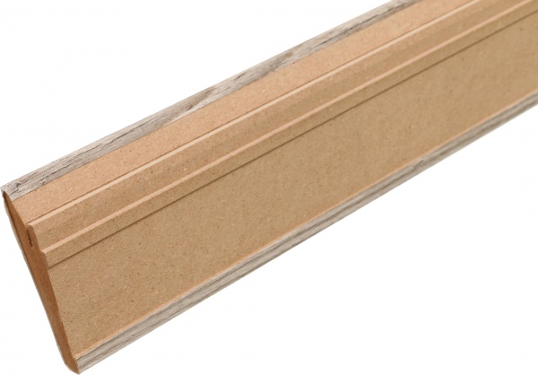 Плінтус дуб попелястий 2070х82х21 мм 