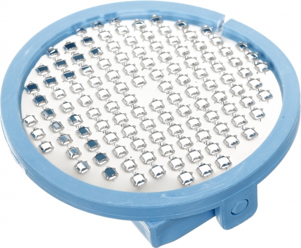 Нож для чистки рыбы круглый с ручкой пластик Украина 