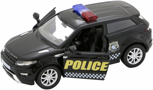 Автомодель Uni Fortune 1:32 Land Rover Evoque полиция 554008P