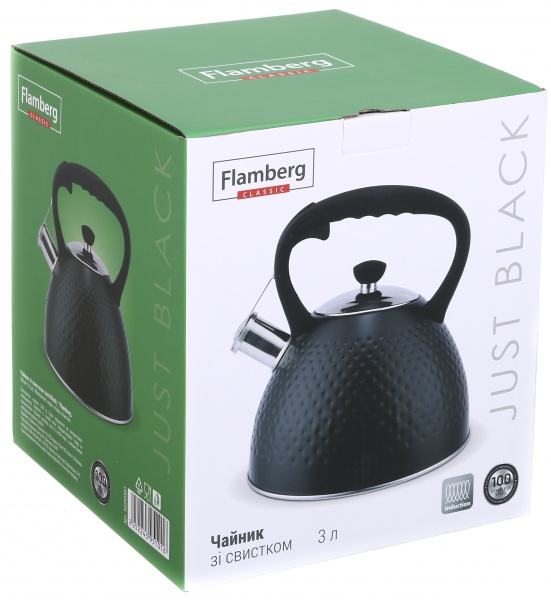 Чайник Just Black 3 л S-B9910-P30 Flamberg
