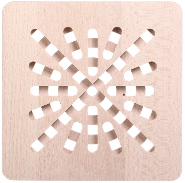 Підставка під гаряче квадратна дерево D006 Fackelmann