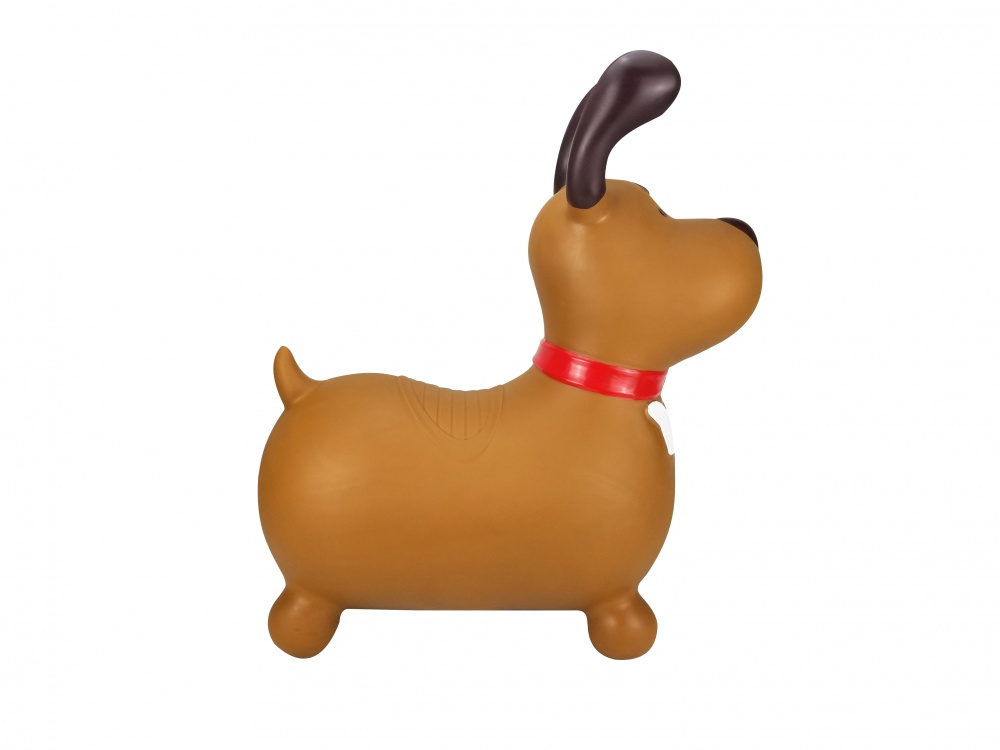 Стрибунець надувний MaxxPro kids Песик з насосом PA1053