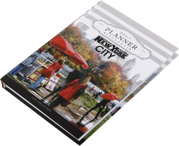 Щоденник недатований 7БЦ Льон 137х197 мм 320 арк Bourgeois A5 2018