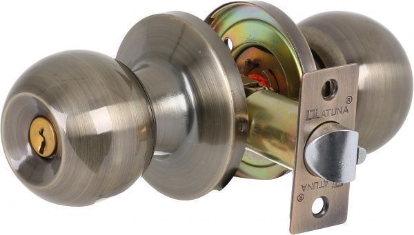 Кнобсет AB WC стара бронза